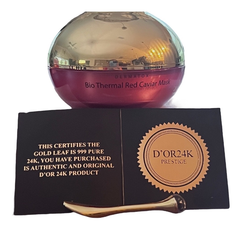 D’OR24K Bio Thermal Red Caviar Mask - new in box … never opened